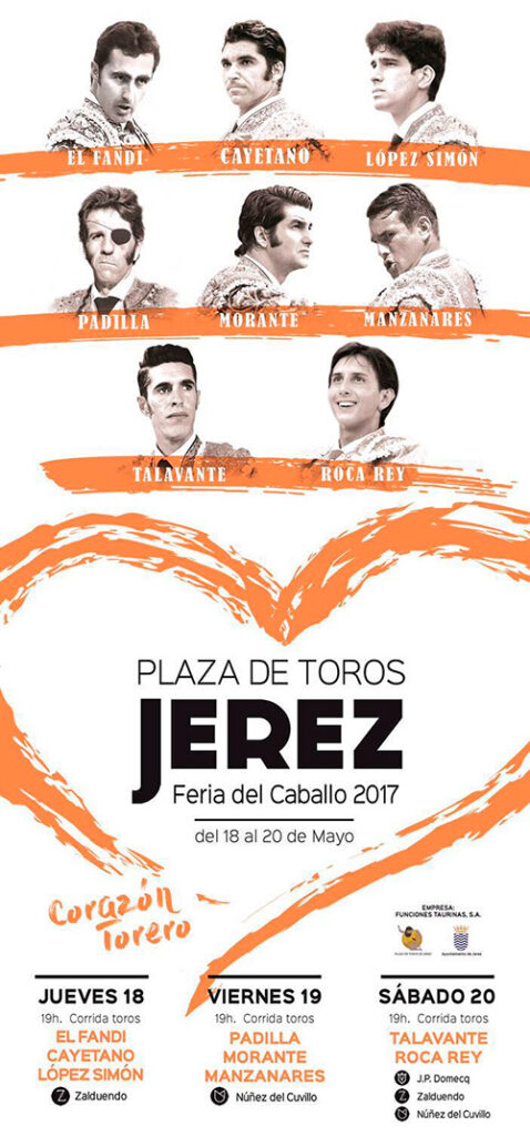 Carteles toros Jerez 2017